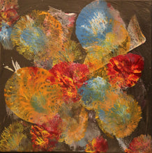 Load image into Gallery viewer, Bloom Before Gray, Original Acrylic Painting by Diana Lynn