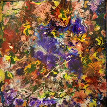 Load image into Gallery viewer, Flowerbed Peer Up, Original Acrylic Painting by Diana Lynn