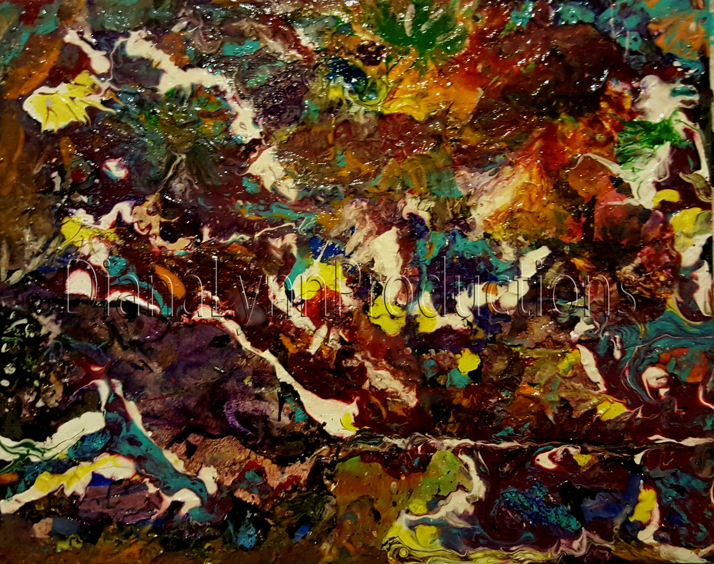 Rest Rey Montana, Original Acrylic Painting by Diana Lynn