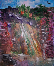 Load image into Gallery viewer, Waterfall, Original Acrylic painting by Diana Lynn