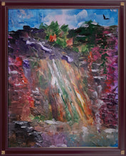 Load image into Gallery viewer, Waterfall, Original Acrylic painting by Diana Lynn