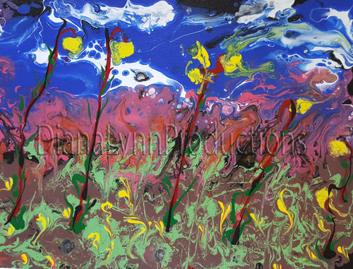 Life in the Midst of..., Original Acrylic Painting by Diana Lynn