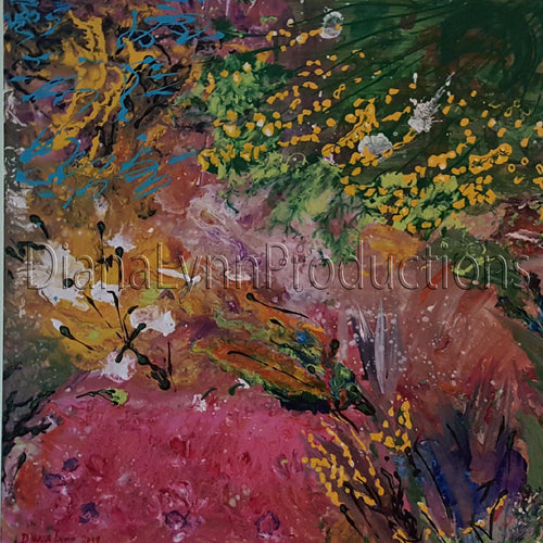 REBIRTH, Original Acrylic Painting by Diana Lynn