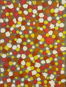 Dabs, Original Acrylic Painting by Diana Lynn