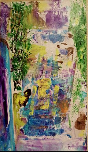 Vase Wilderness, Original Acrylic Painting by Diana Lynn