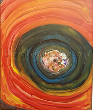 Load image into Gallery viewer, Eye Portal, Original Acrylic Painting by Diana Lynn