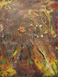 Maestro Sight of Sounds, Original Acrylic Painting by Diana Lynn