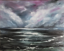 Load image into Gallery viewer, Rustled Sea, Original Oil Painting by Diana Lynn