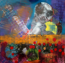 Load image into Gallery viewer, In The Moment, Original Mix-Media Painting by Diana Lynn