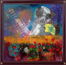 Load image into Gallery viewer, In The Moment, Original Mix-Media Painting by Diana Lynn