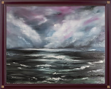 Load image into Gallery viewer, Rustled Sea, Original Oil Painting by Diana Lynn