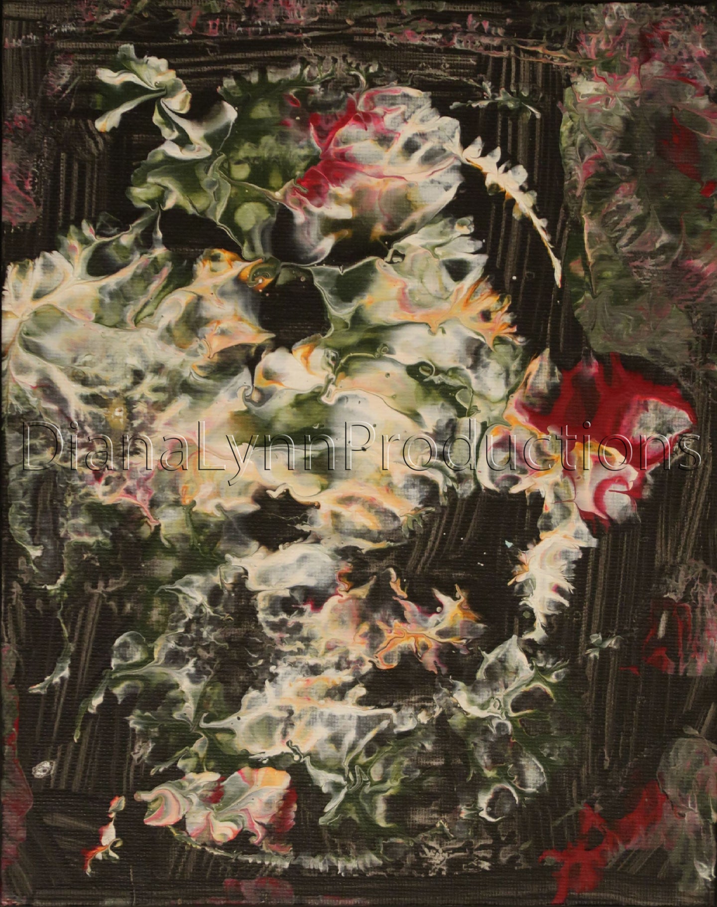 Port of Power, Original Acrylic Painting by Diana Lynn