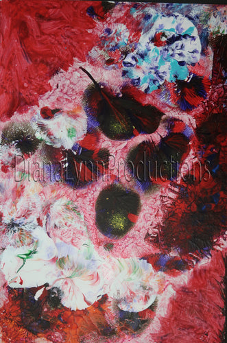 Velvet  Countenance, Original Acrylic Painting by Diana Lynn