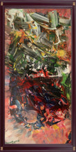 Load image into Gallery viewer, Basket-weave Bundle, Original Acrylic Painting by Diana Lynn